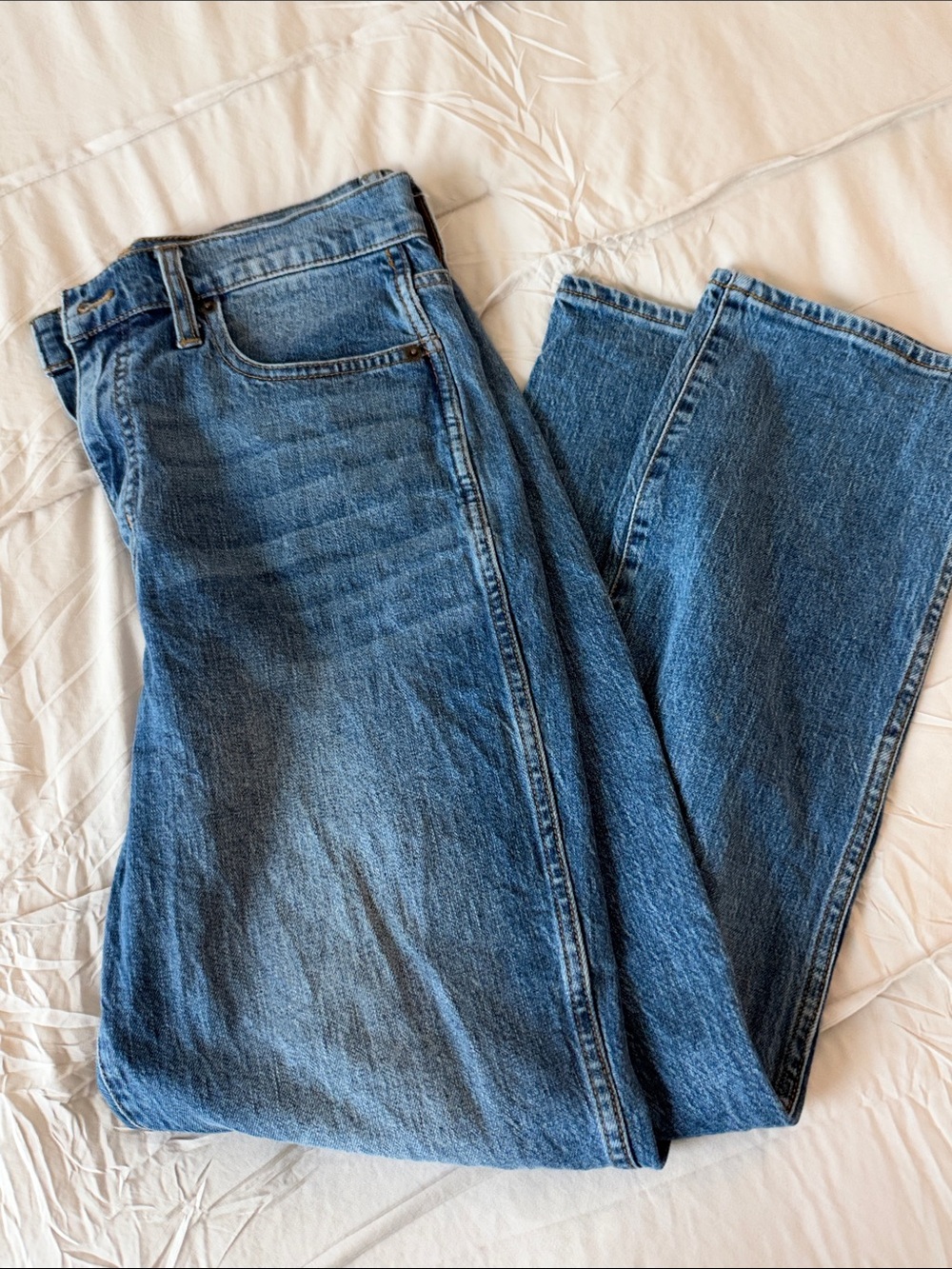 J Crew Classic High Rise Jeans - Straight Fit 4/27